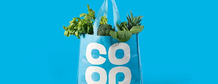 Co=op shopping bag